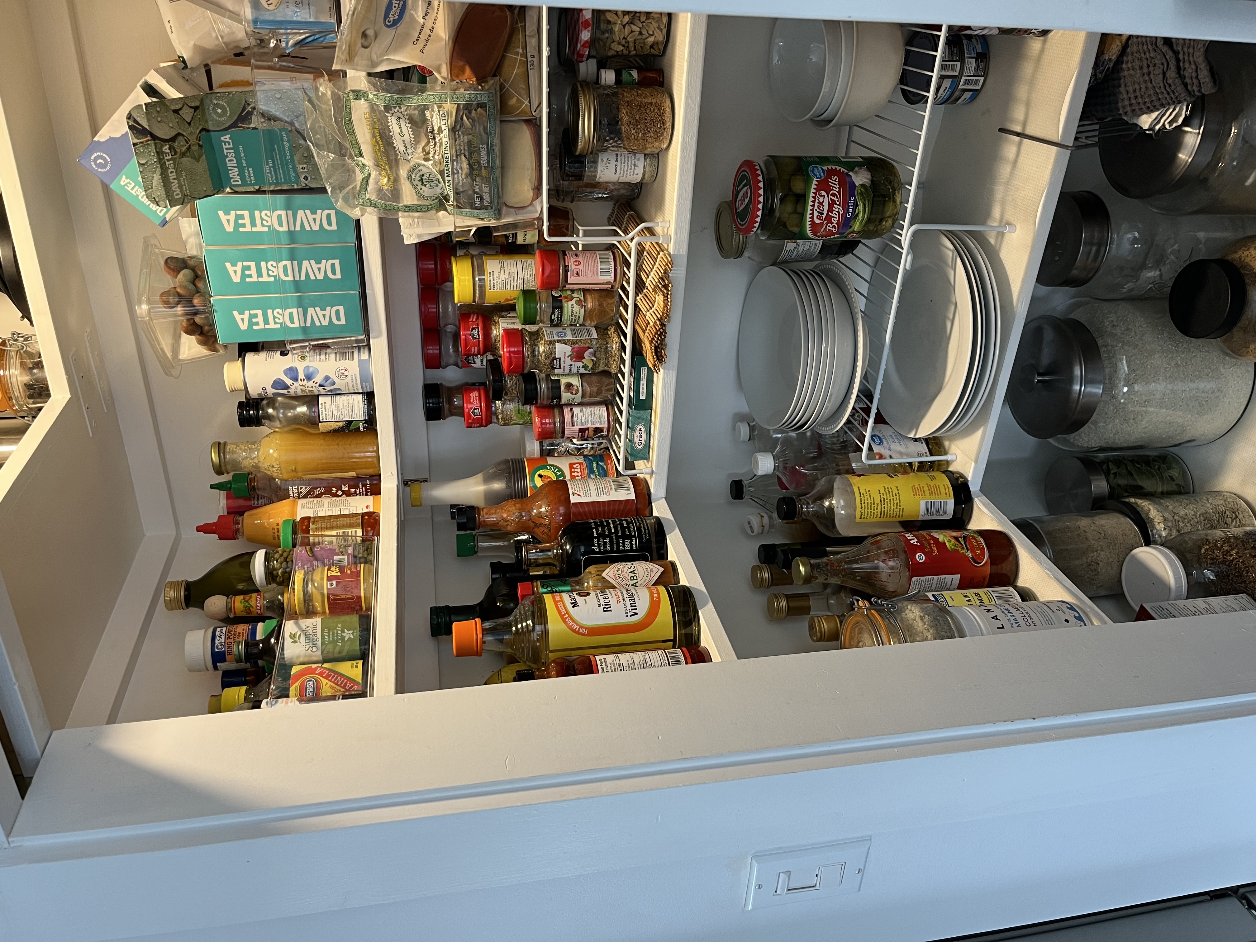 Pantry before organizing